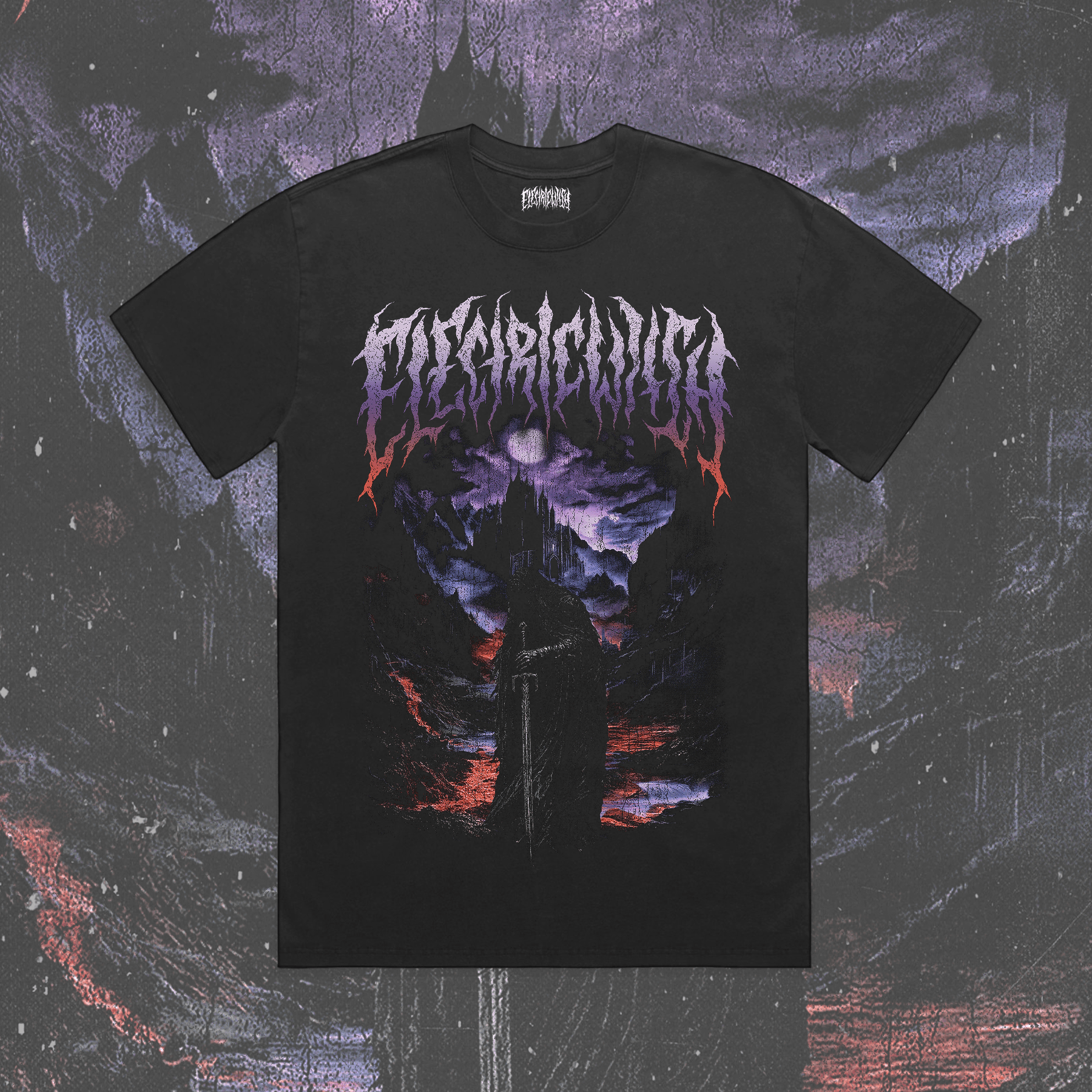 Nazgul Oversized Faded T-Shirt