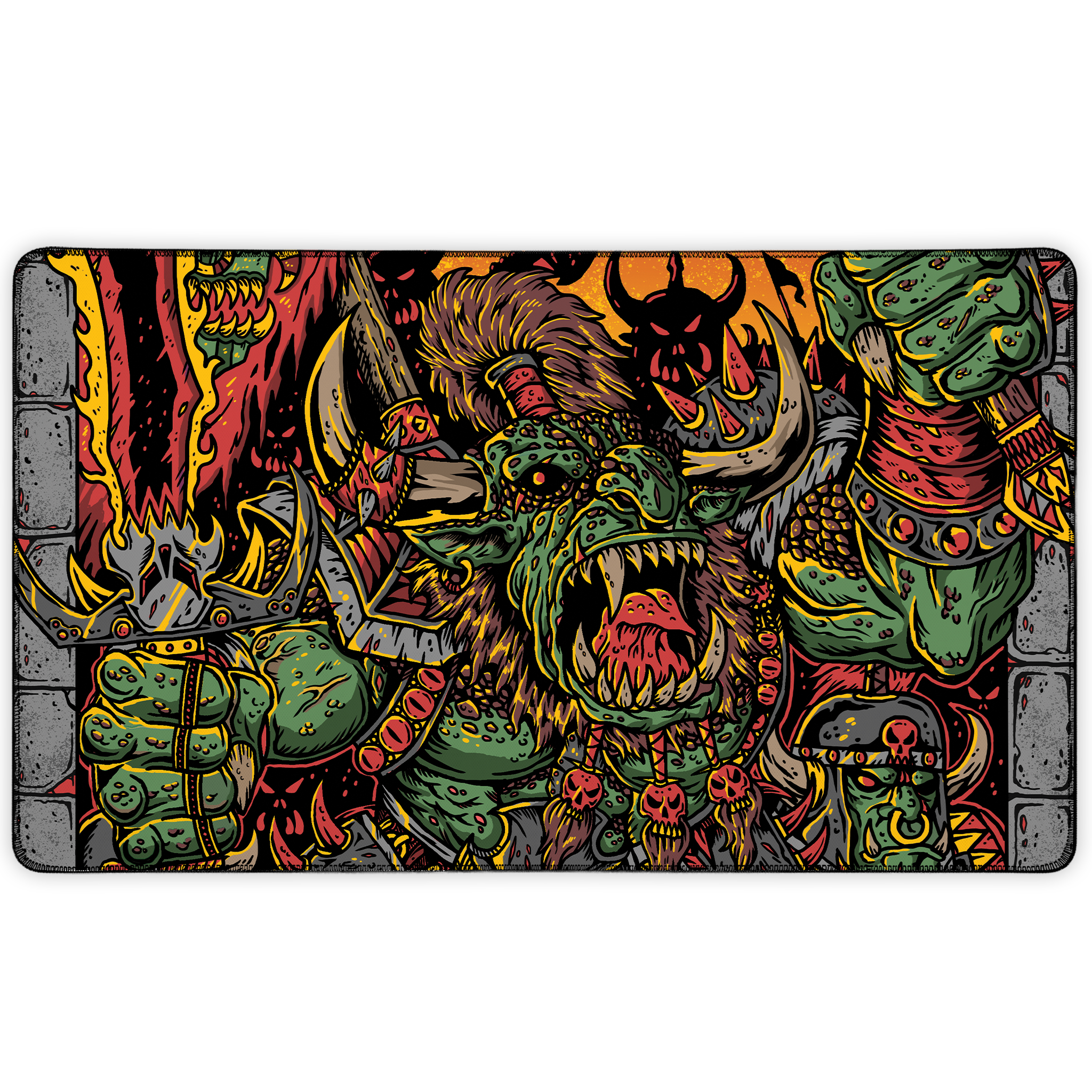 Orc Boss Playmat