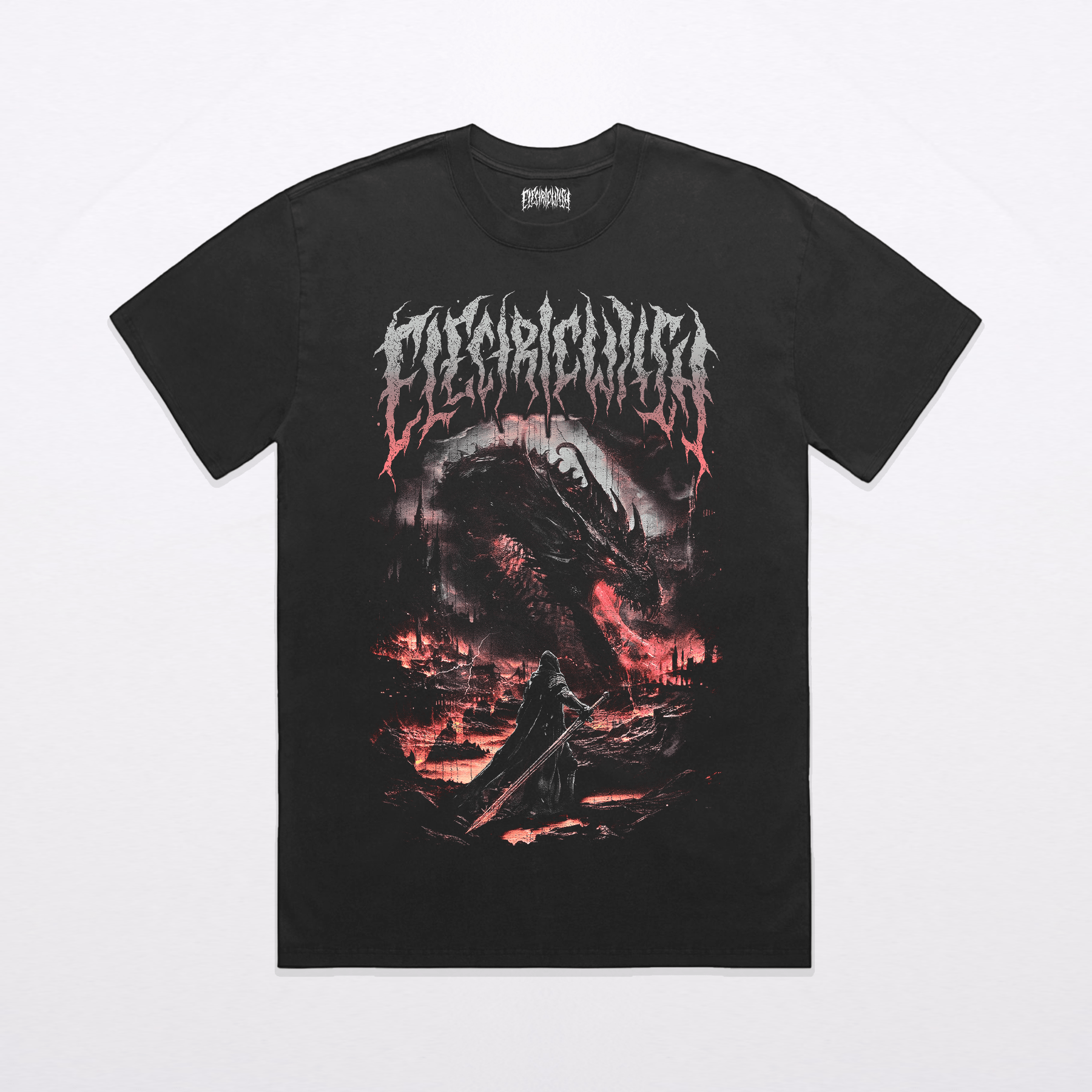 Wyvern Oversized Faded T-Shirt