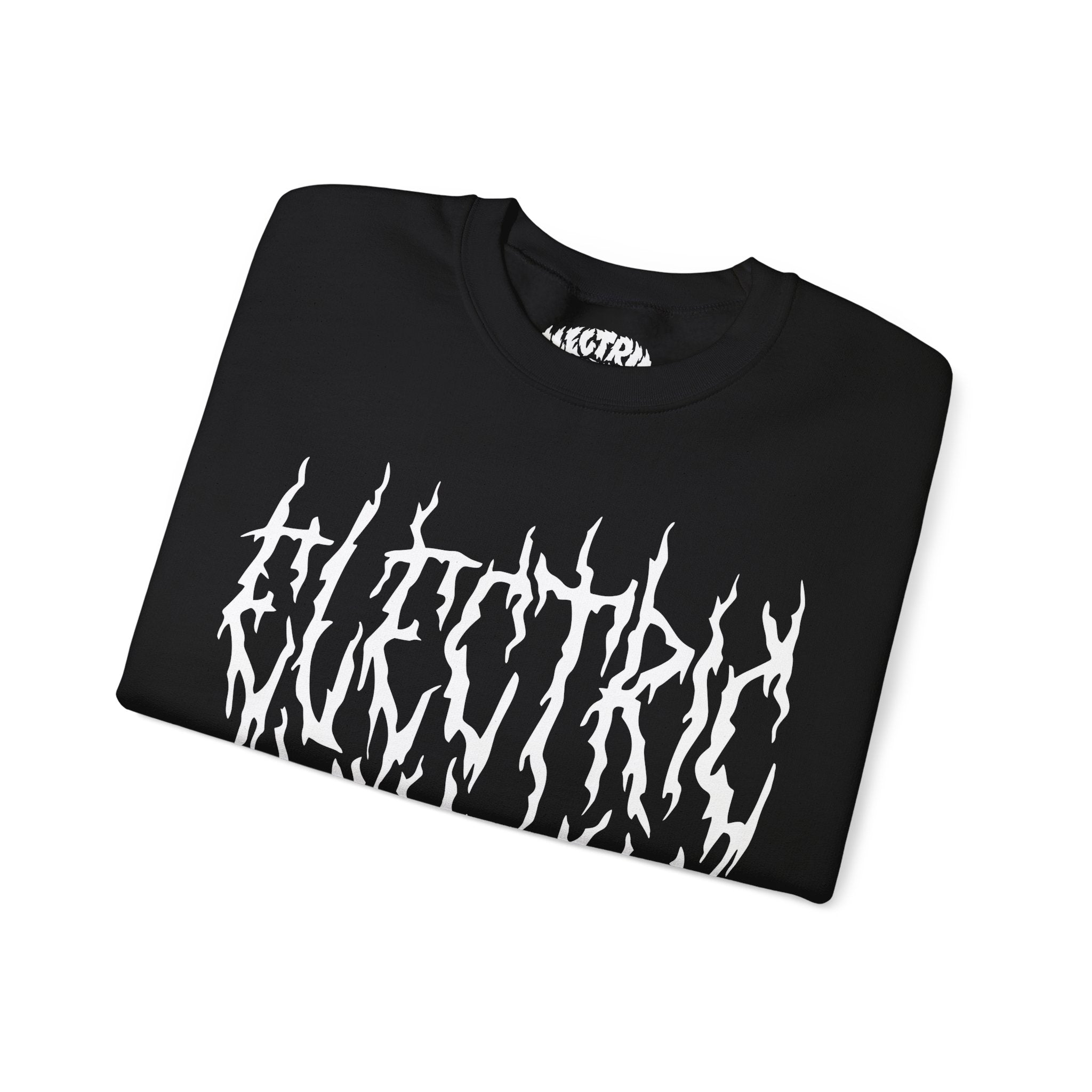 Black Metal Crewneck Sweater