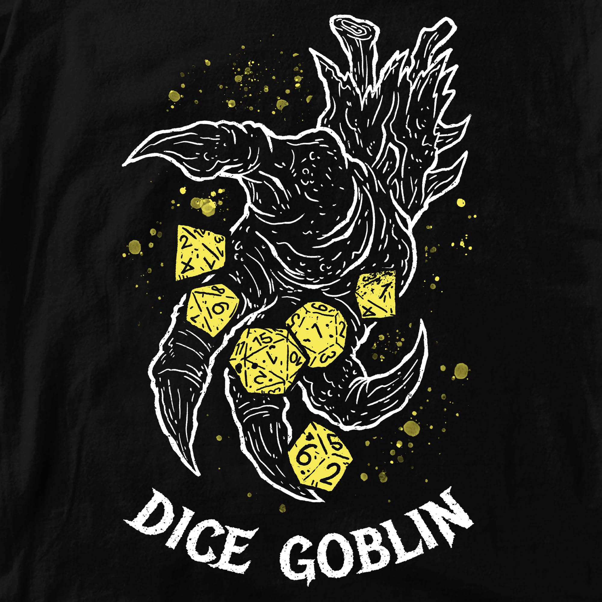 Dice Goblin T-Shirt: Wargaming, TCG & Fantasy Clothing