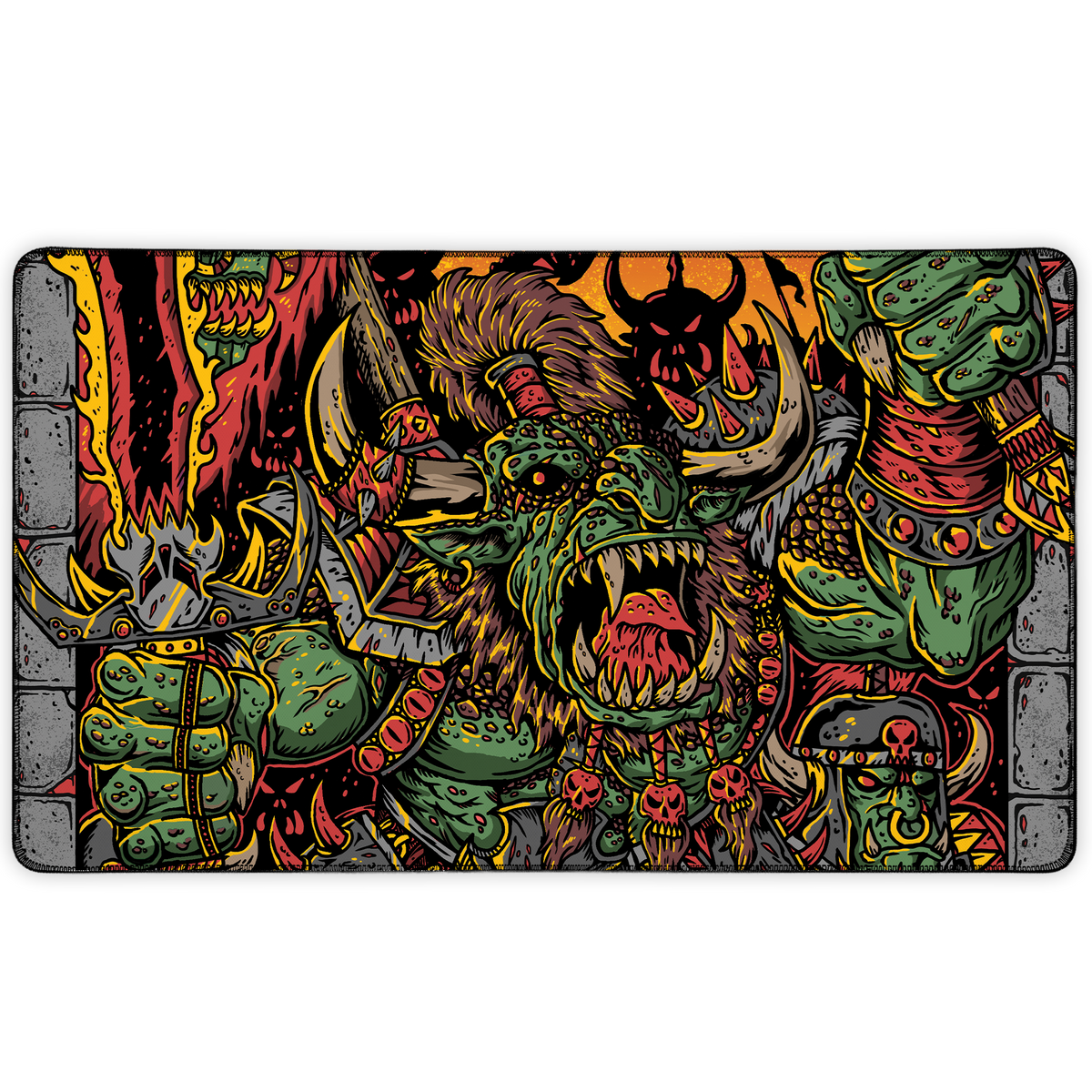 Orc Boss Playmat