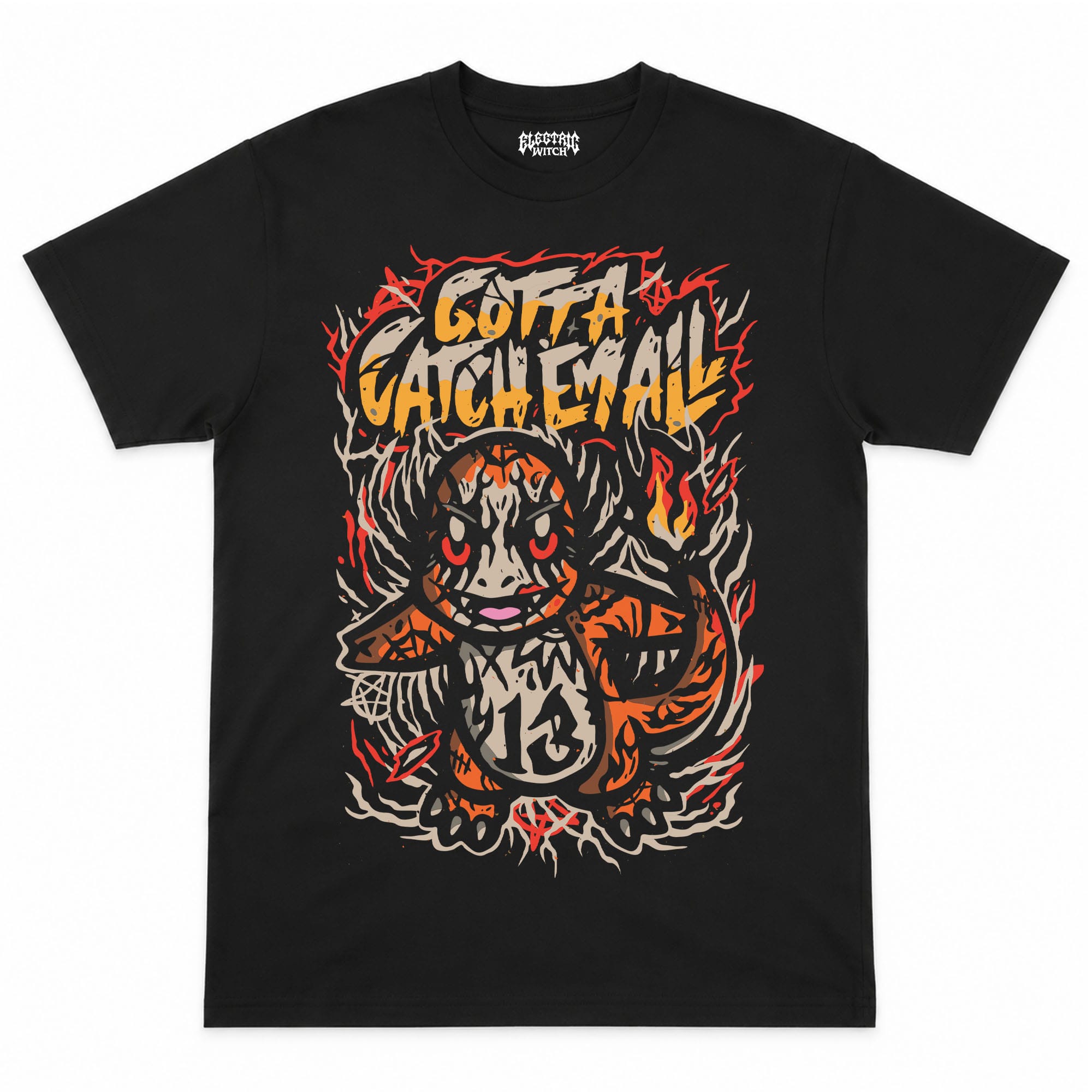 Pocket Monsters Fire T-Shirt