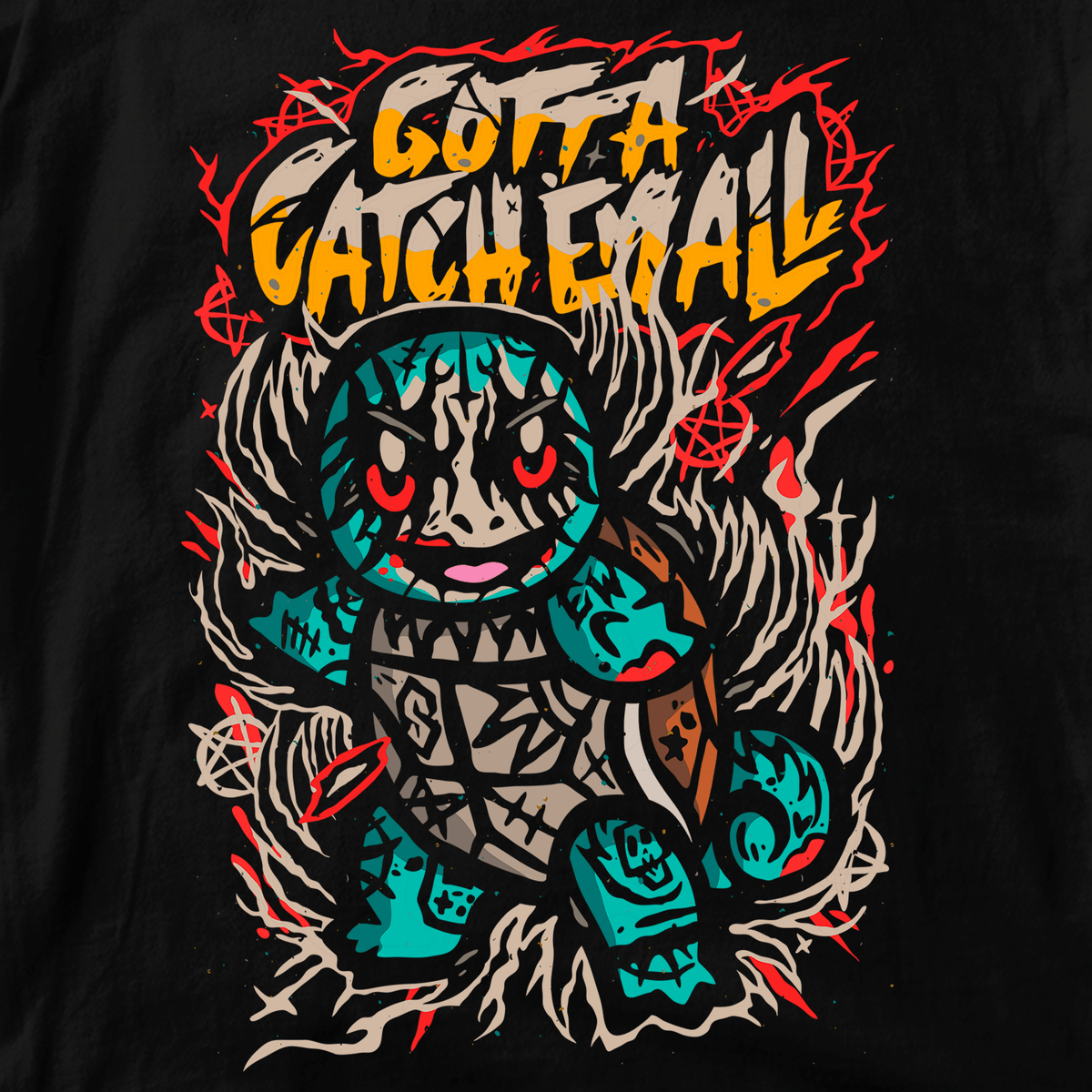 Pocket Monsters Water T-Shirt